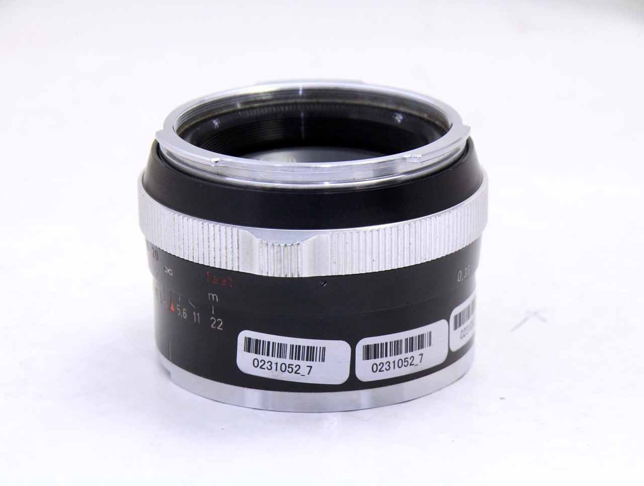 ツァイス(zeiss) Tessar 50mm F2.8 コンタレックス