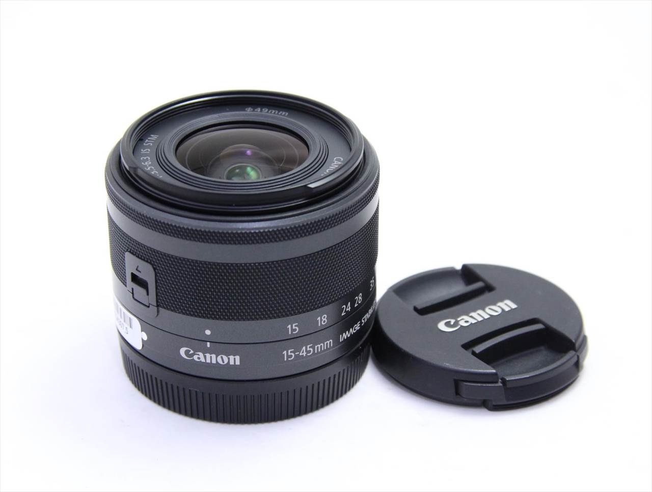 【中古】 キヤノン(canon) EF-M15-45mm F3.5-6.3 IS STM [グラファイト]