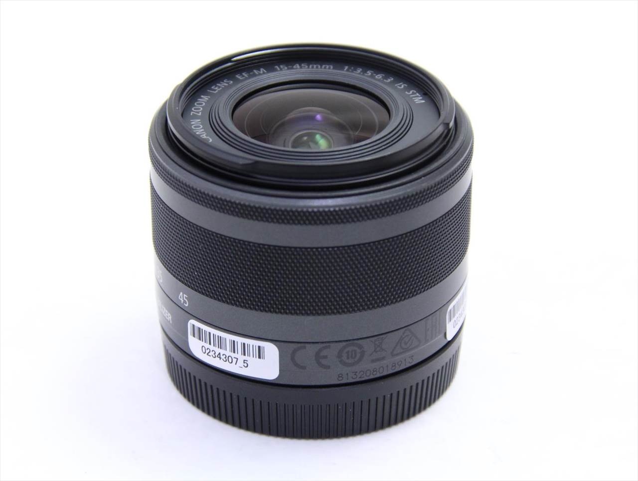 【中古】 キヤノン(canon) EF-M15-45mm F3.5-6.3 IS STM [グラファイト]
