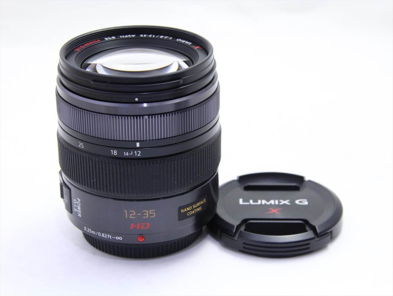 【中古】 パナソニック(panasonic) LUMIX G X VARIO 12-35mm/F2.8 ASPH./POWER O.I.S. H-HS12035