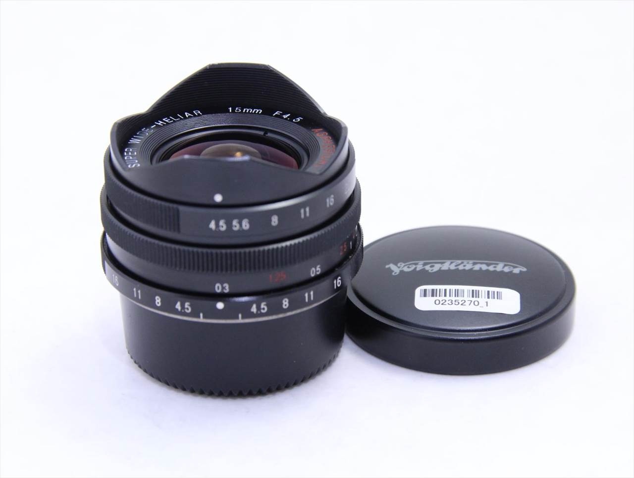 【中古】 フォクトレンダー(voigtlander) SUPER WIDE-HELIAR 15mm F4.5 Aspherical