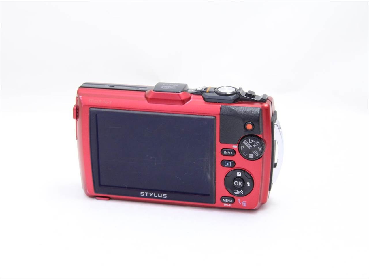【中古】 オリンパス・OMシステム(olympus・OM SYSTEM) OLYMPUS STYLUS TG-3 Tough [レッド]