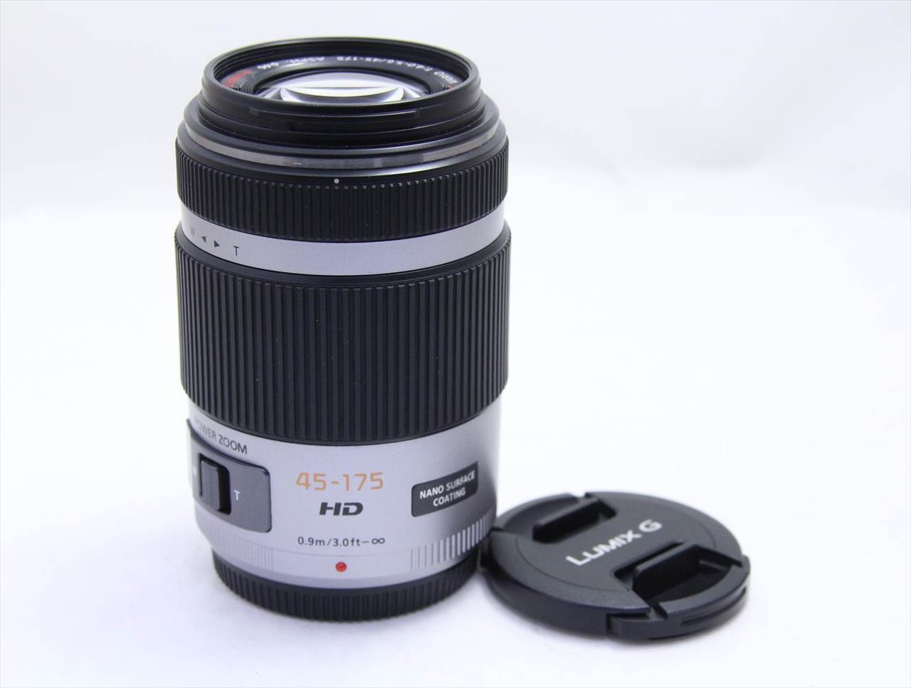 【中古】 パナソニック(panasonic) LUMIX G X VARIO PZ 45-175mm/F4.0-5.6 ASPH./ POWER O.I.S. H-PS45175-S [シルバー]