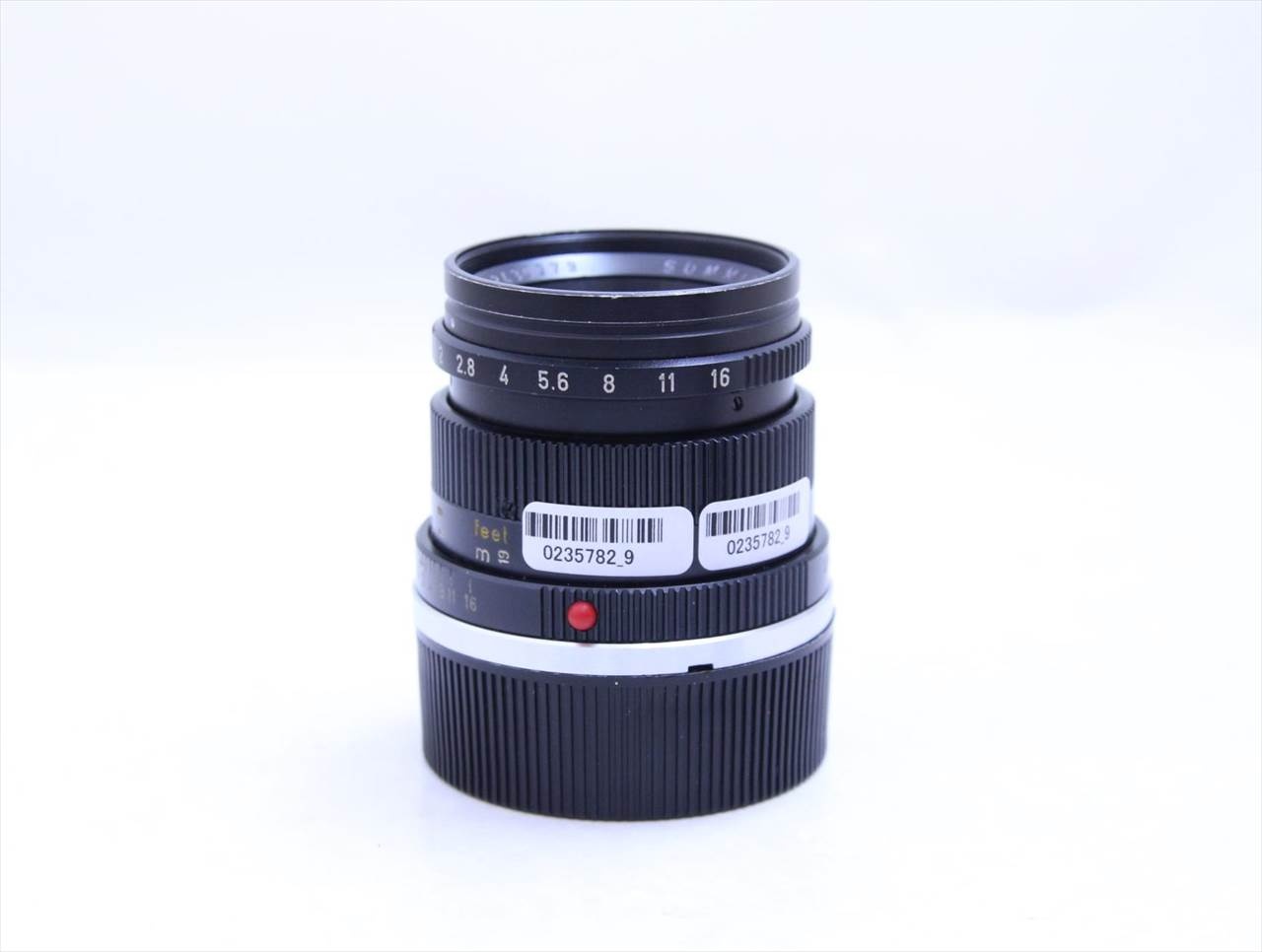 【中古】 ライカ(leica) SUMMICRON-M 50mm F/2 2nd