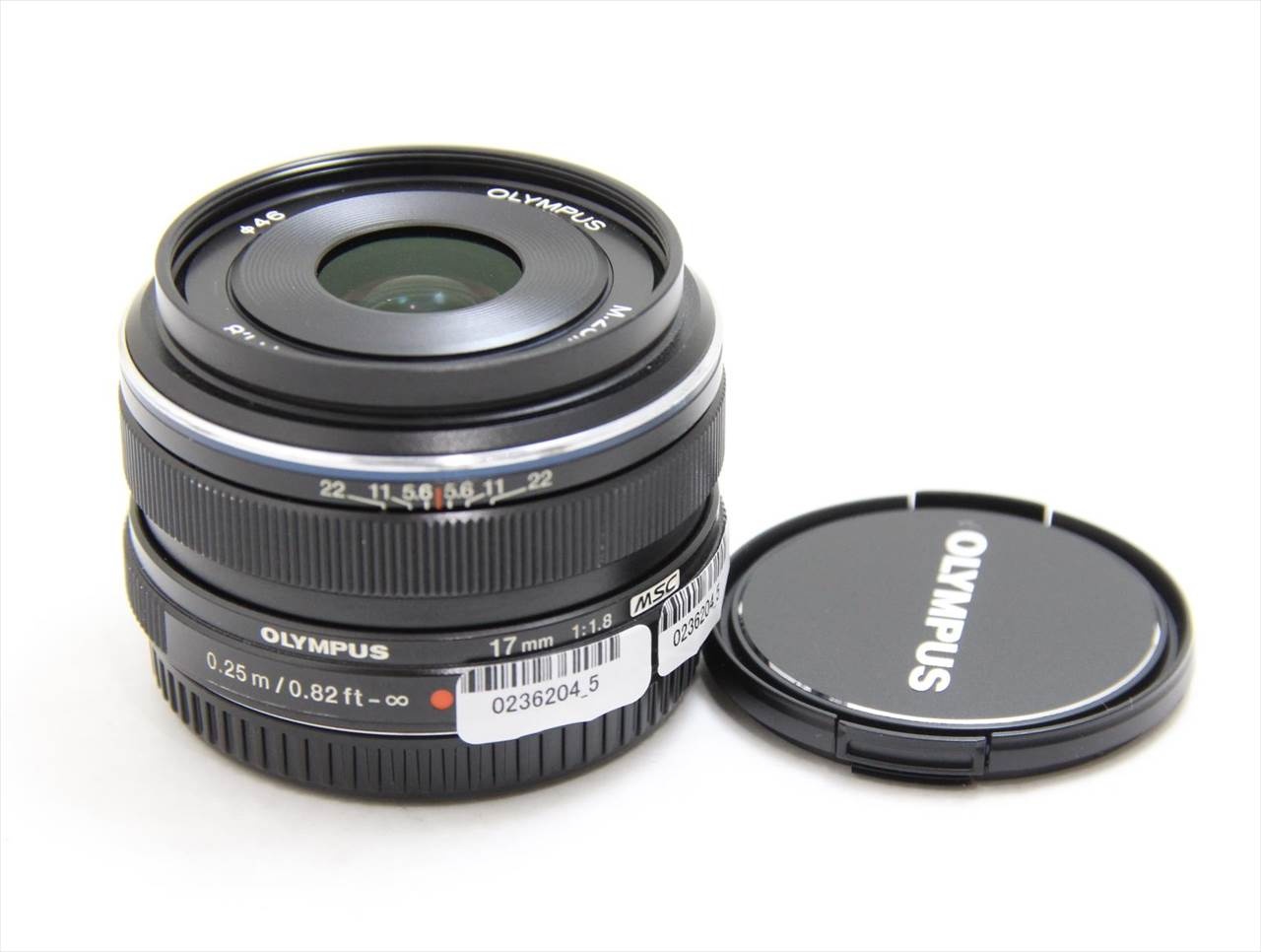 【中古】 オリンパス・OMシステム(olympus・OM SYSTEM) M.ZUIKO DIGITAL 17mm F1.8 [ブラック]