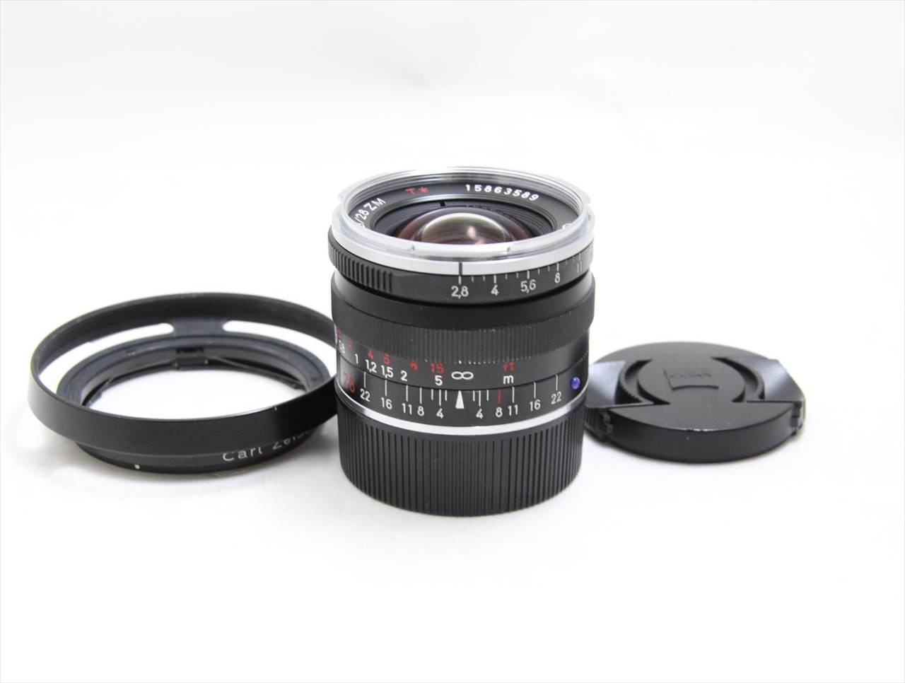 【中古】 ツァイス(zeiss) Biogon T* 28mm F2.8 ZM ブラック