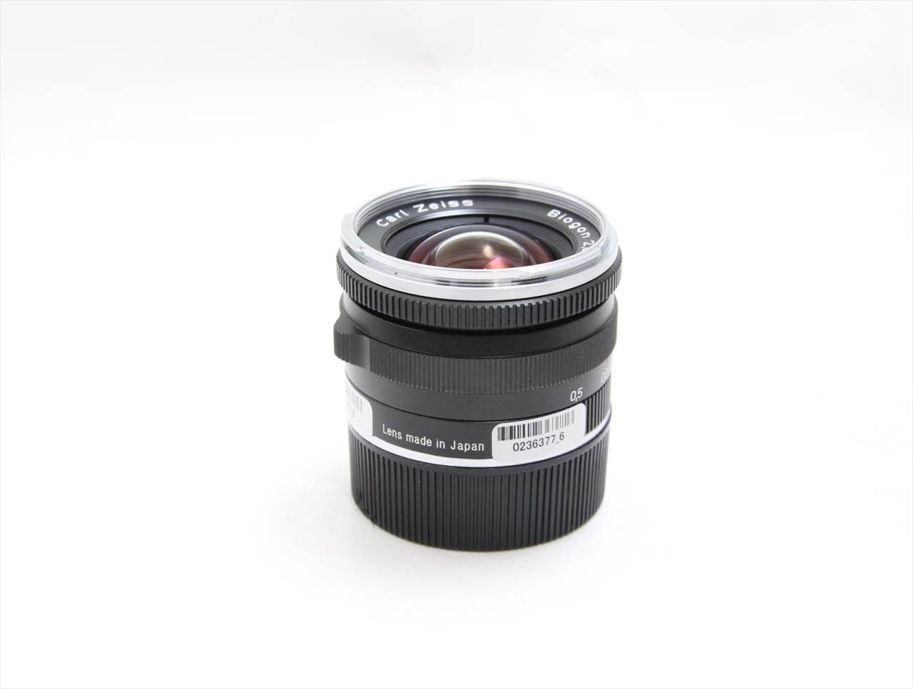 【中古】 ツァイス(zeiss) Biogon T* 28mm F2.8 ZM ブラック