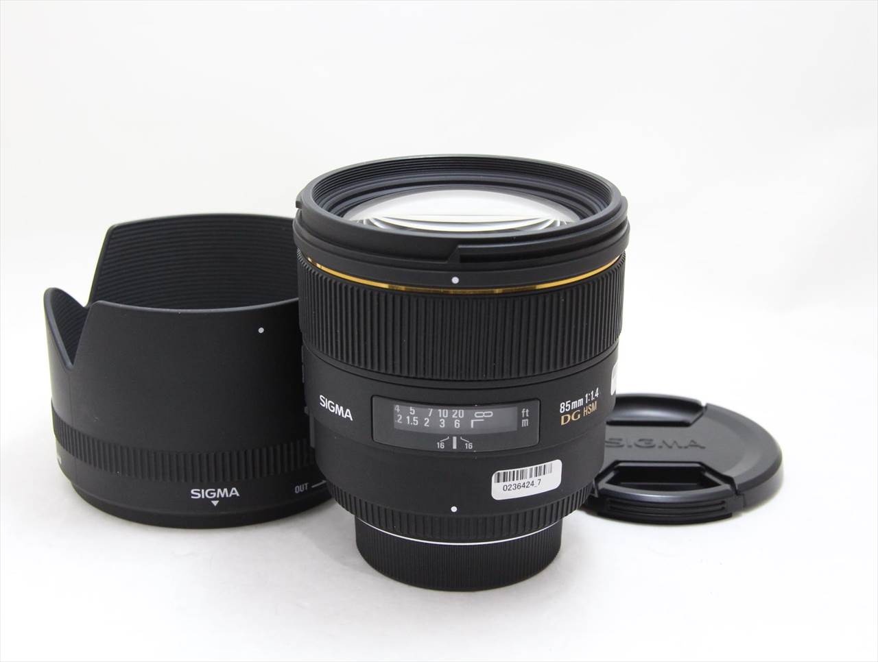 【中古】 シグマ(sigma) 85mm F1.4 EX DG HSM [ニコン用]