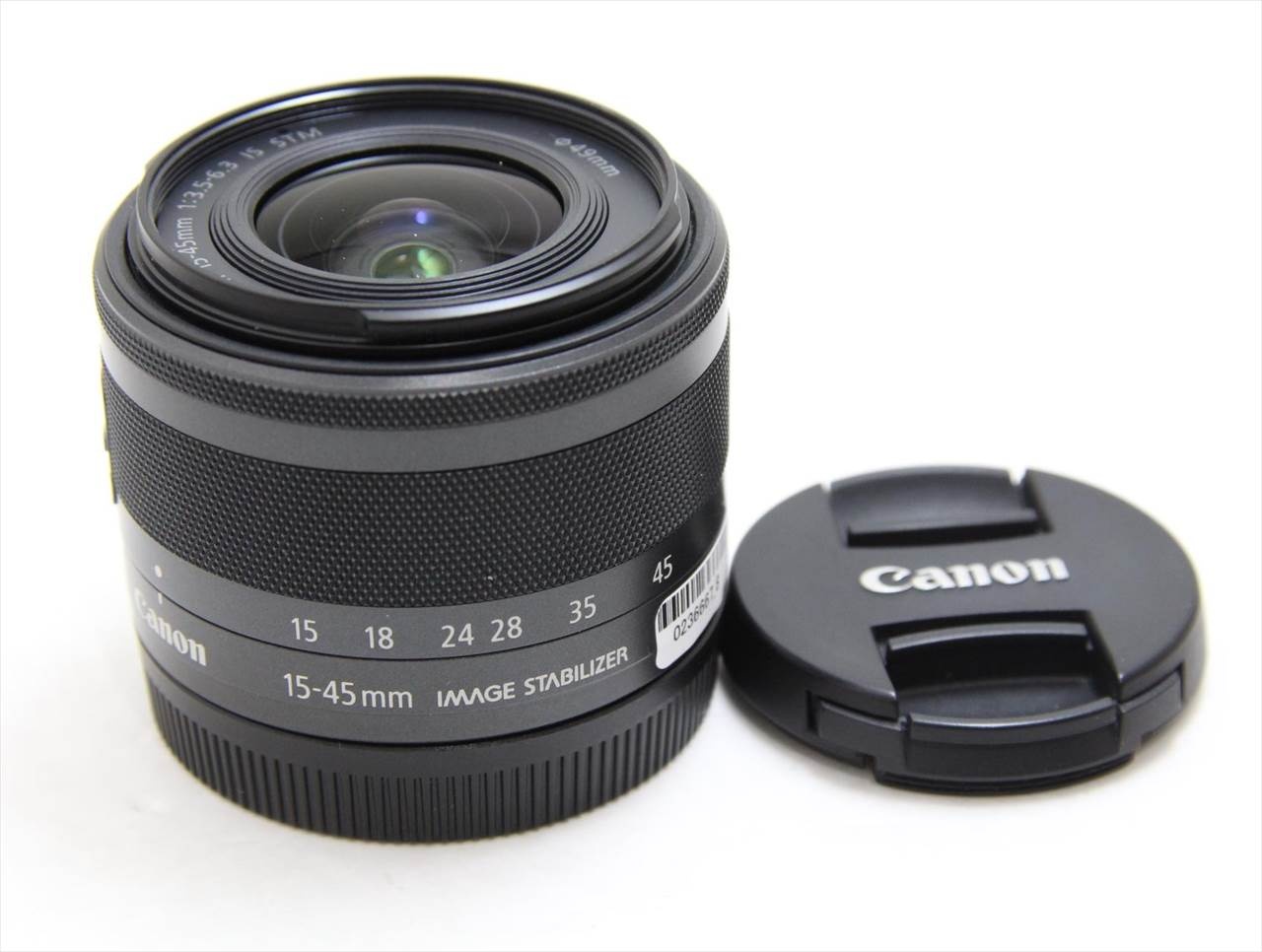 【中古】 キヤノン(canon) EF-M15-45mm F3.5-6.3 IS STM [ブラック]