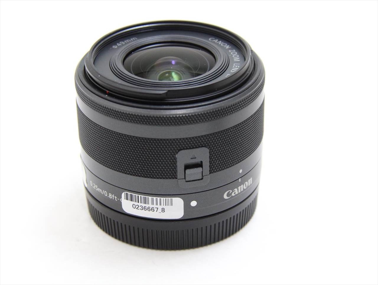 【中古】 キヤノン(canon) EF-M15-45mm F3.5-6.3 IS STM [ブラック]