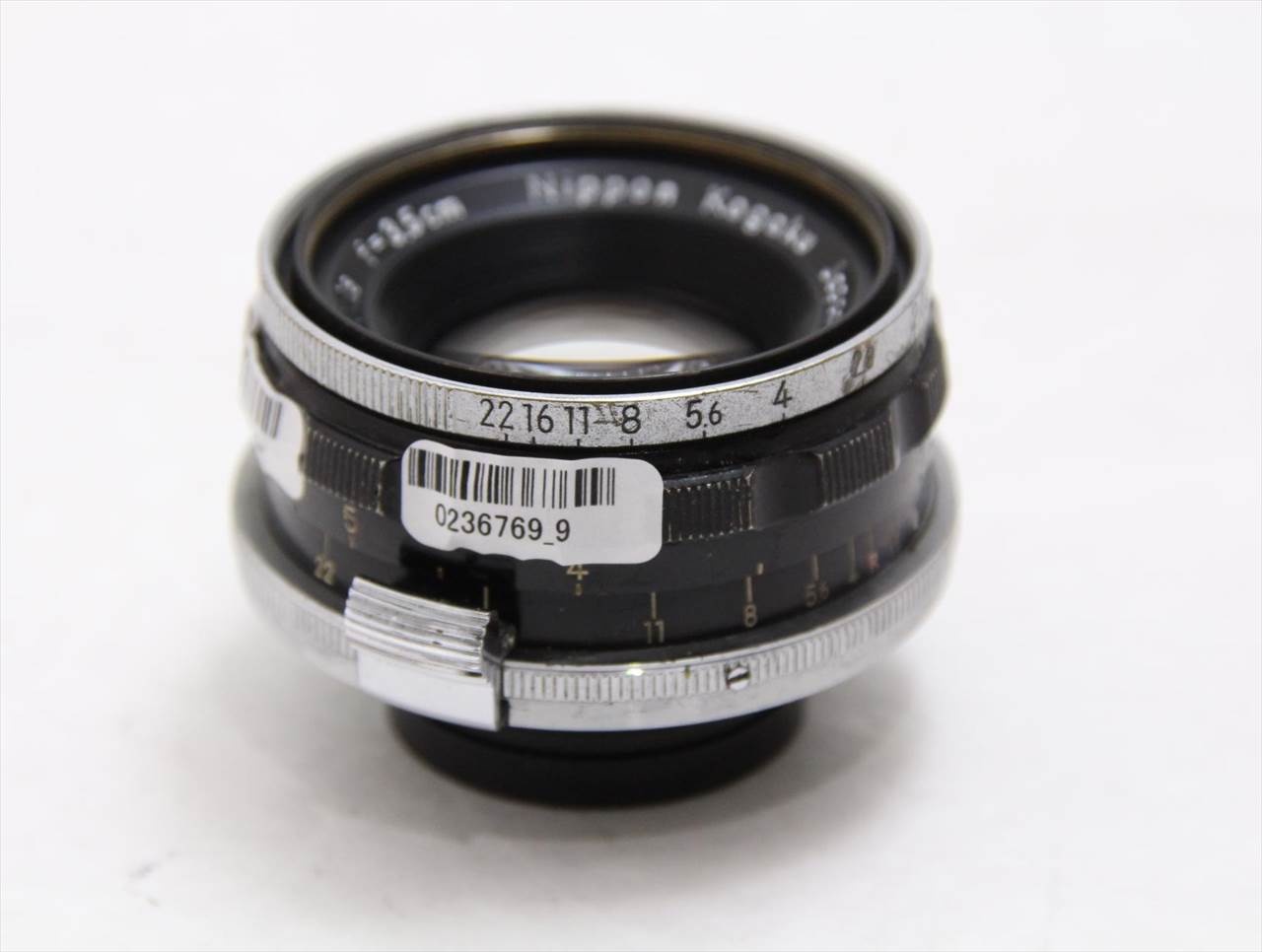 【中古】 ニコン(nikon) W-NIKKOR 3.5cm F1.8 [S]