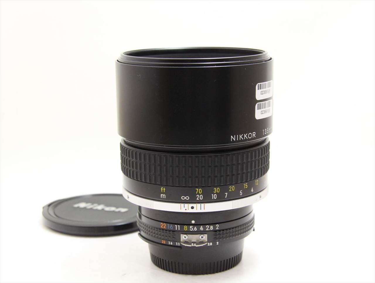 【中古】 ニコン(nikon) Ai Nikkor 135mm F2S