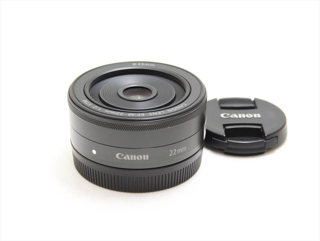 【中古】 キヤノン(canon) EF-M22mm F2 STM [グラファイト]