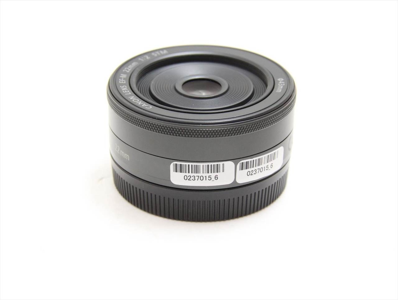 【中古】 キヤノン(canon) EF-M22mm F2 STM [グラファイト]