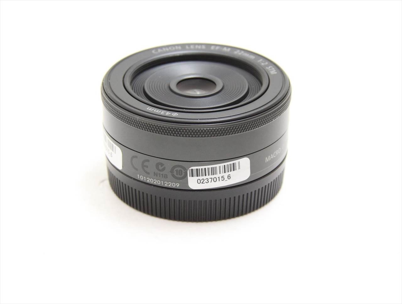 【中古】 キヤノン(canon) EF-M22mm F2 STM [グラファイト]