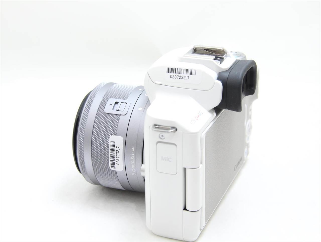 【中古】 キヤノン(canon) EOS Kiss M2 EF-M15-45 IS STM レンズキット [ホワイト]