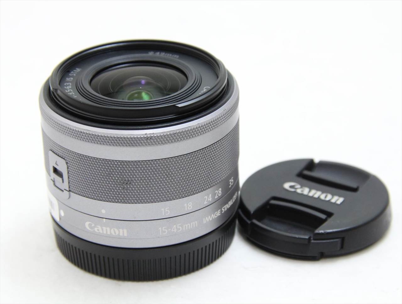 【中古】 キヤノン(canon) EF-M15-45mm F3.5-6.3 IS STM [シルバー]