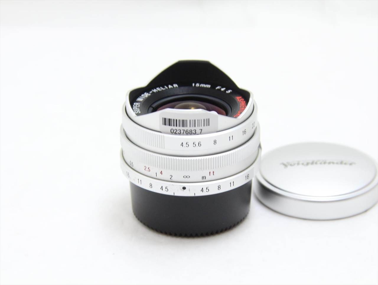 【中古】 コシナ(cosina) フォクトレンダー SUPER WIDE-HELIAR 15mm F4.5 ASP [シルバー]