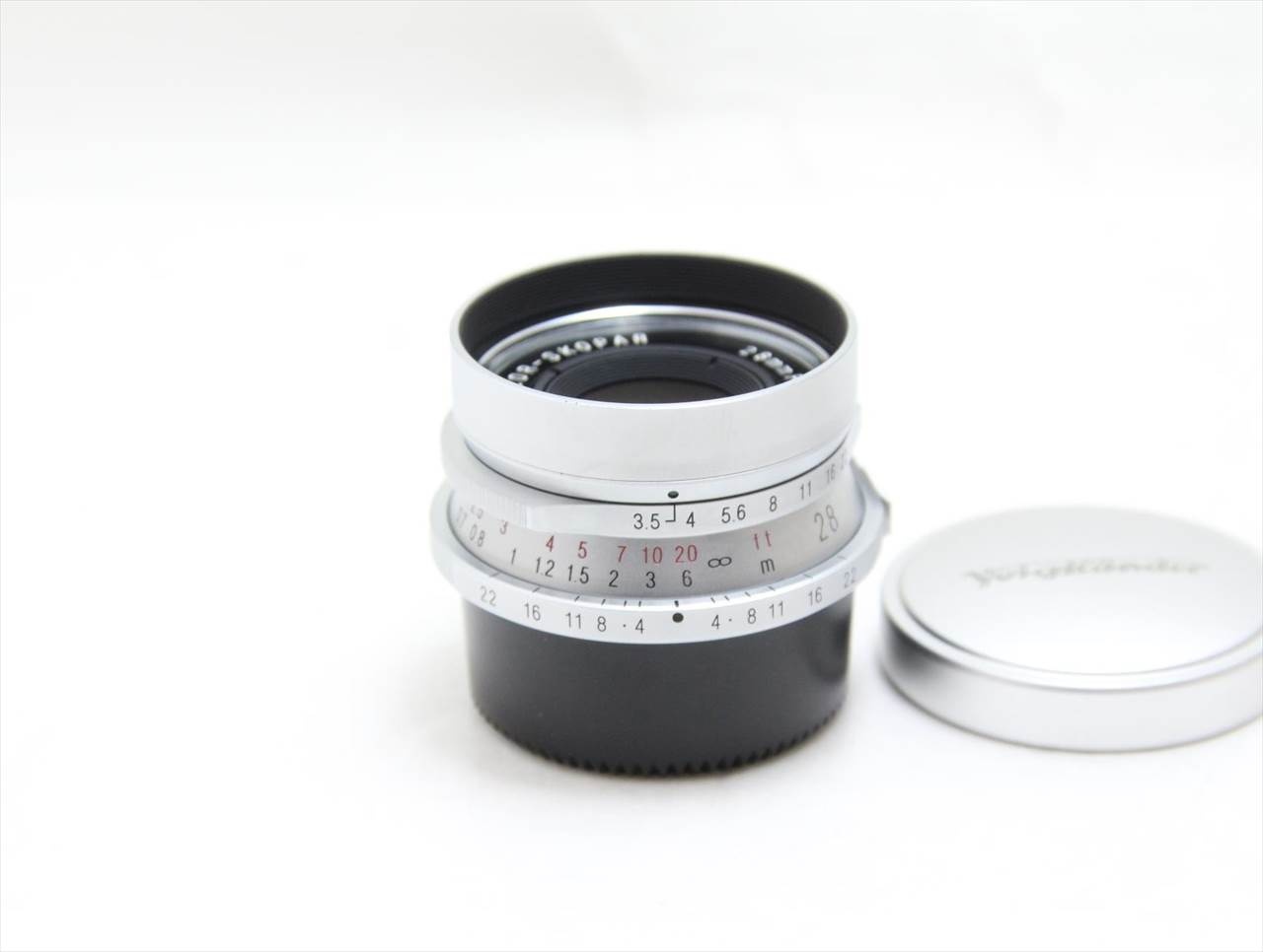【中古】 コシナ(cosina) フォクトレンダー COLOR-SKOPAR 28mm F3.5 [シルバー]