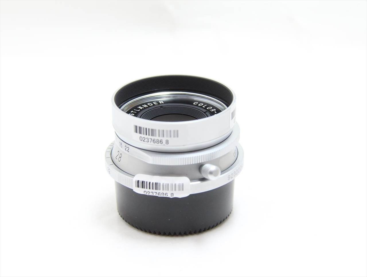 【中古】 コシナ(cosina) フォクトレンダー COLOR-SKOPAR 28mm F3.5 [シルバー]