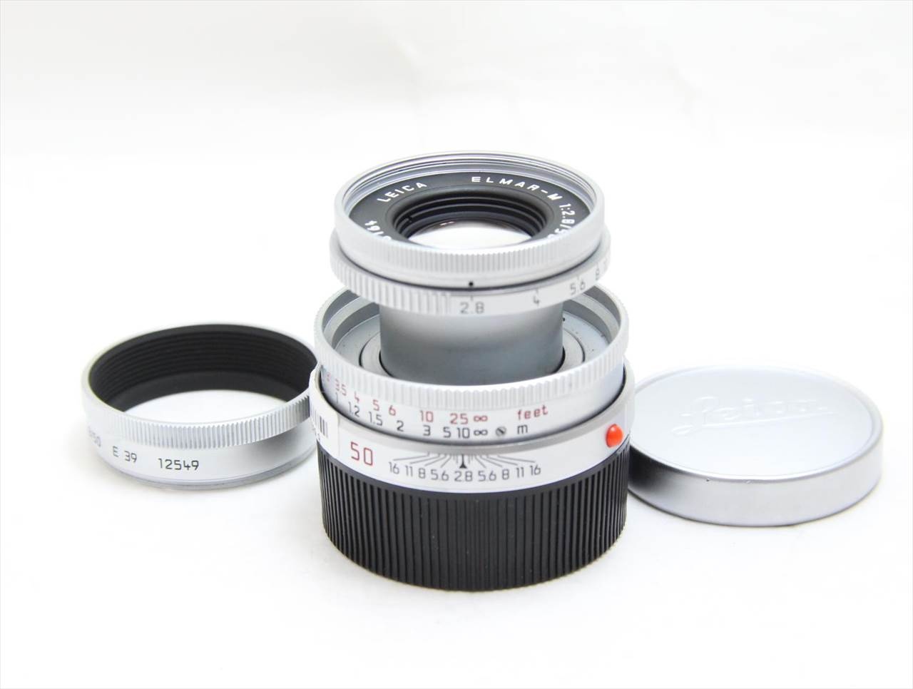 【中古】 ライカ(leica) ELMAR-M 50mm F/2.8 沈胴