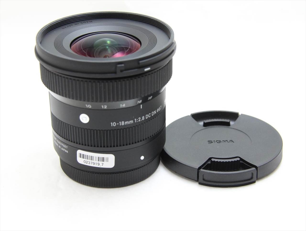 【中古】 シグマ(sigma) C 10-18mm F2.8 DC DN [フジフイルム用]