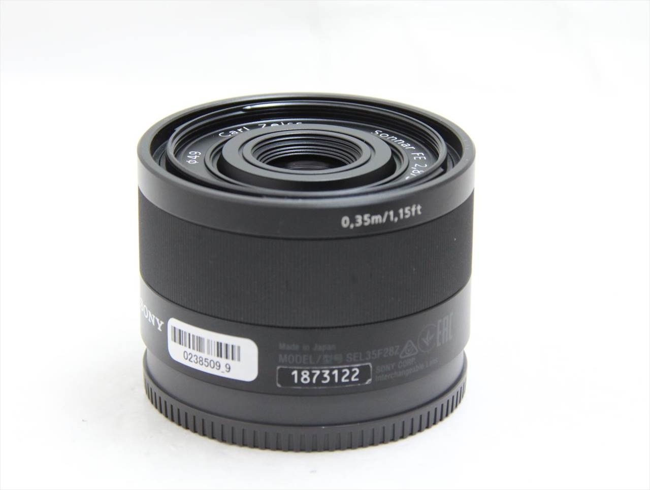 【中古】 ソニー(sony) Sonnar T* FE 35mm F2.8 ZA SEL35F28Z