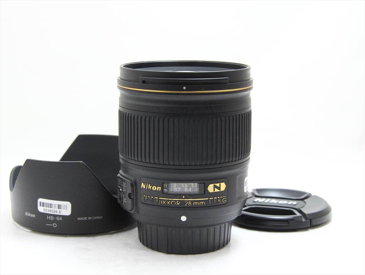 【中古】 ニコン(nikon) AF-S NIKKOR 28mm f/1.8G