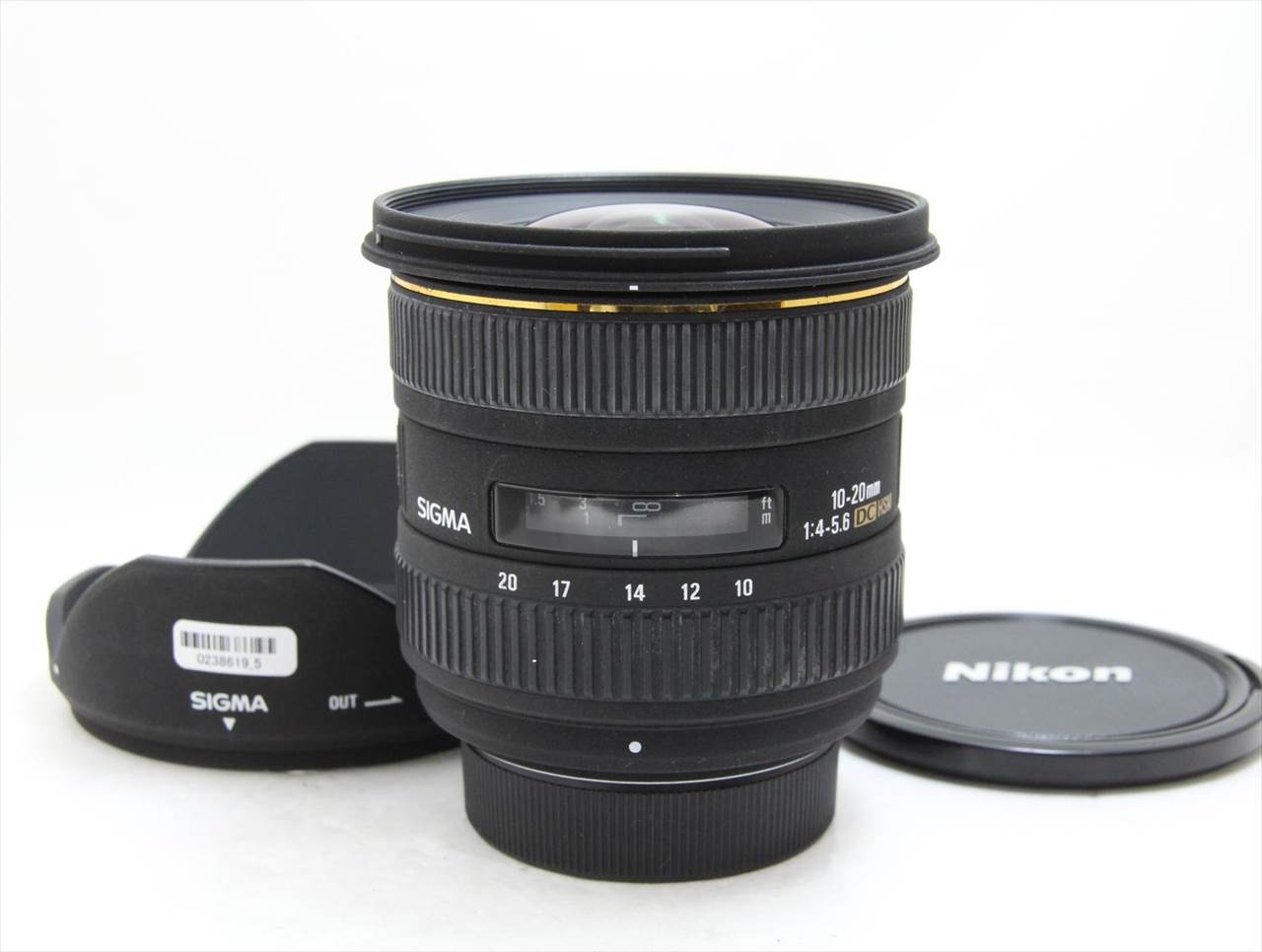 【中古】 シグマ(sigma) 10-20mm F4-5.6 EX DC HSM[ニコン用]