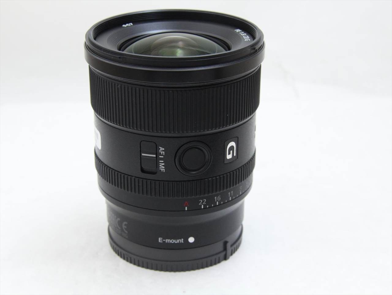 【中古】 ソニー(sony) FE 20mm F1.8 G SEL20F18G