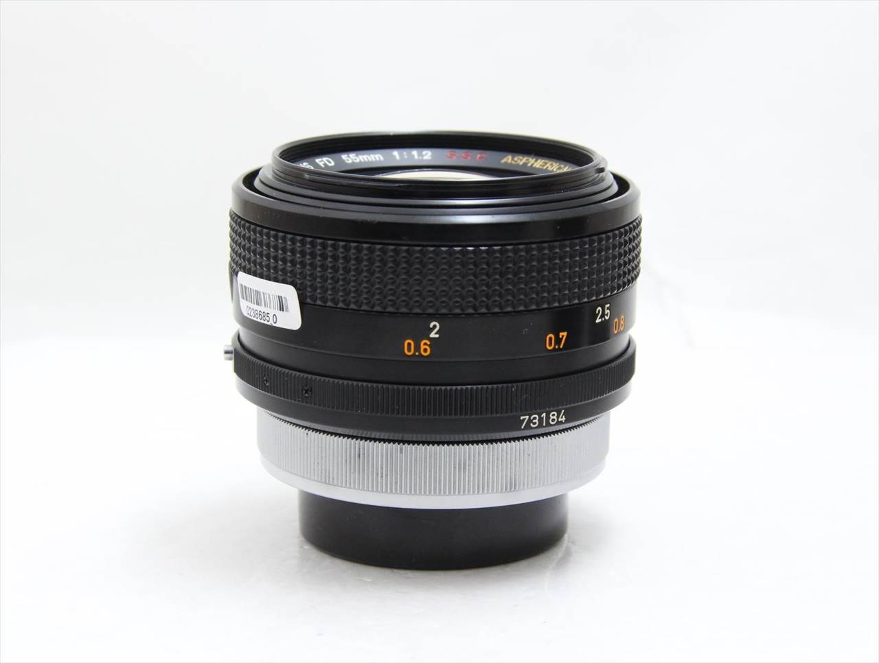 【中古】 キヤノン(canon) FD55mm F1.2 S.S.C. アスフェリカル