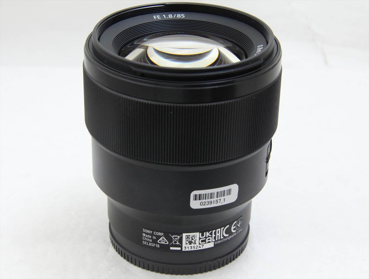 【中古】 ソニー(sony) FE 85mm F1.8