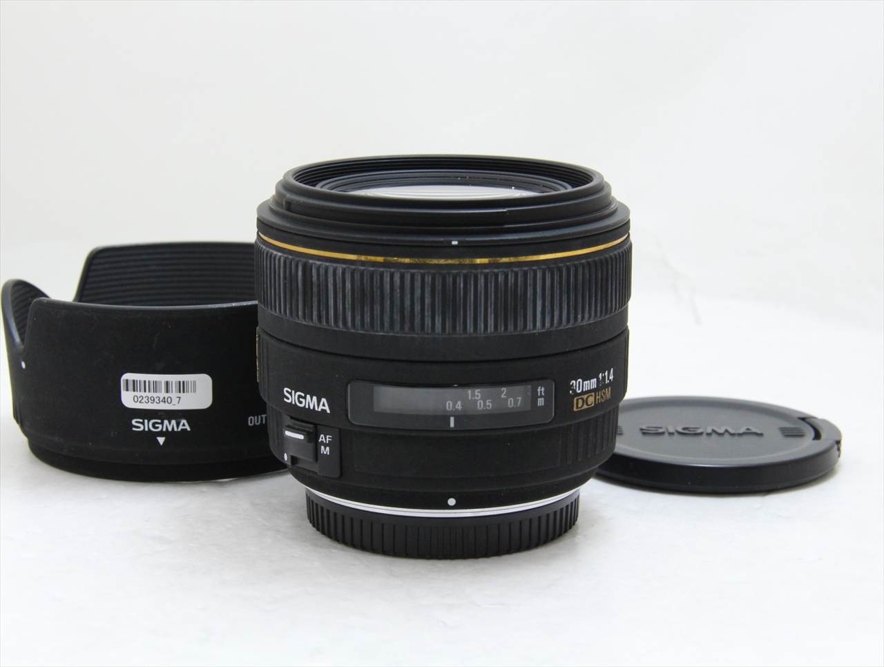 【中古】 シグマ(sigma) 30mm F1.4 EX DC HSM [フォーサーズ用]