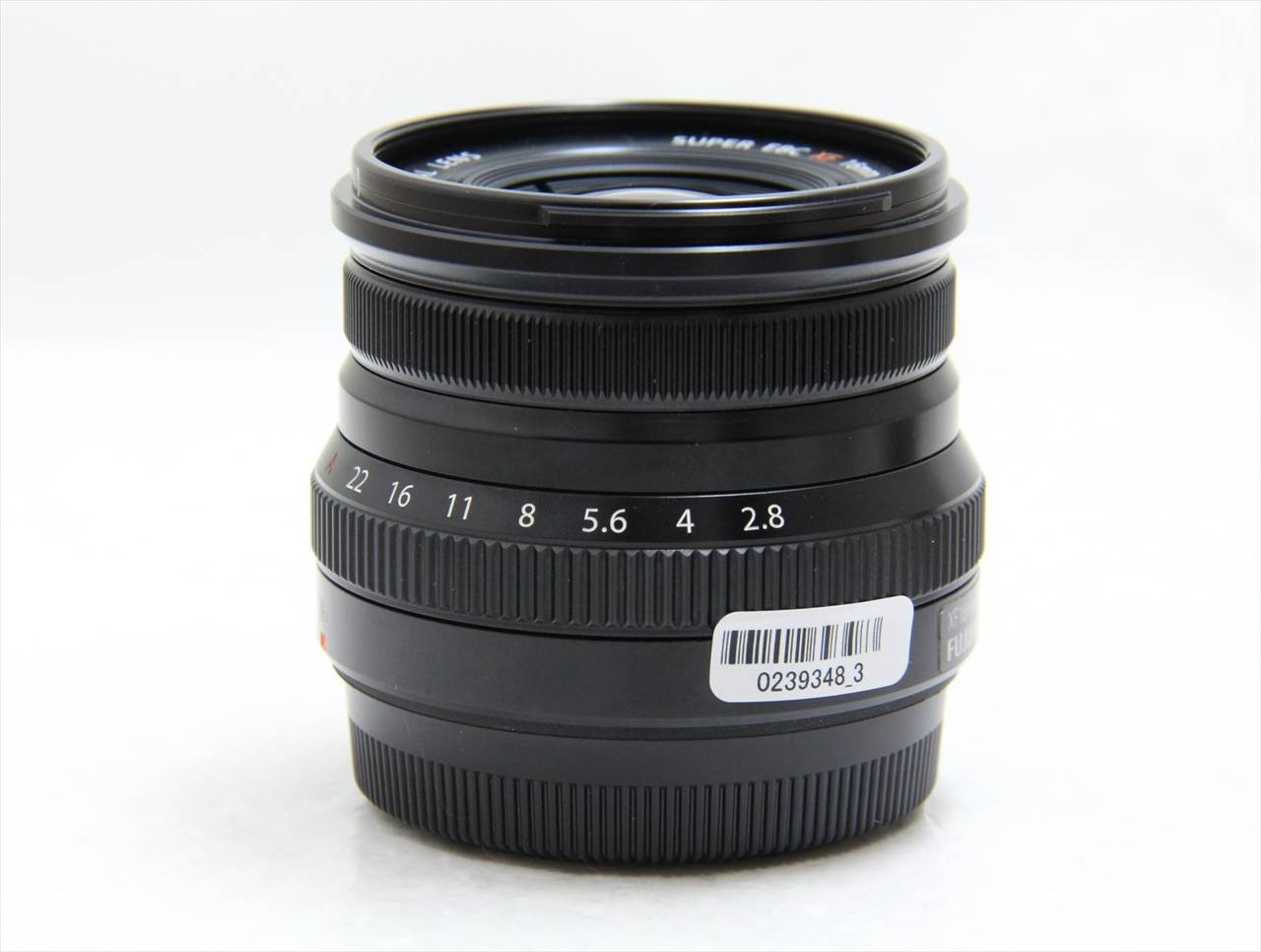 【中古】 富士フイルム(fujifilm) FUJINON XF16mmF2.8 R WR [ブラック]