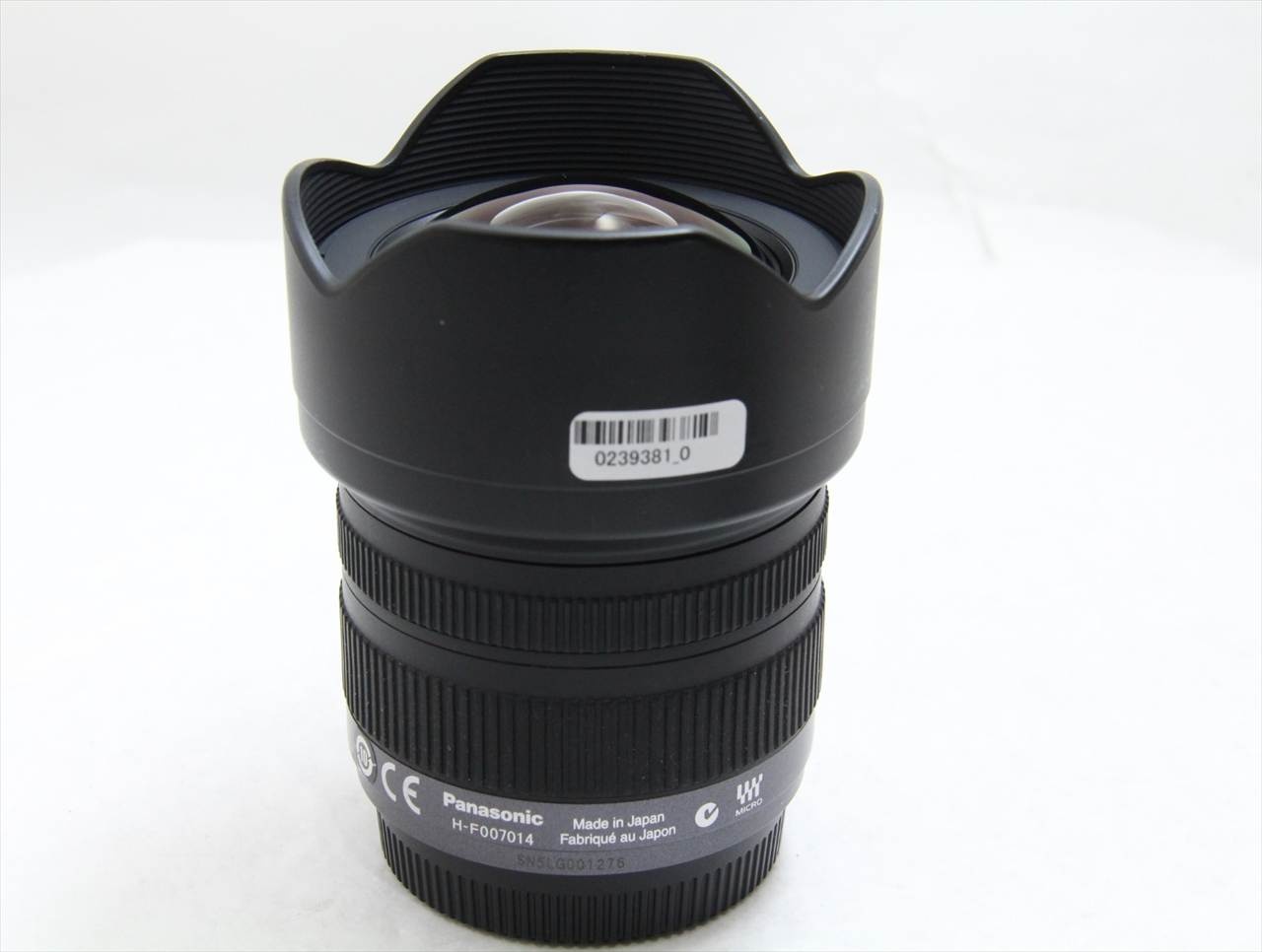【中古】 パナソニック(panasonic) LUMIX G VARIO 7-14mm/F4.0 ASPH. H-F007014
