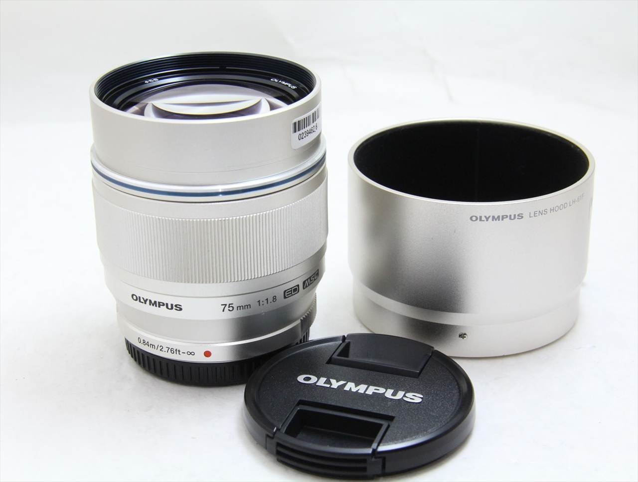 【中古】 オリンパス・OMシステム(olympus・OM SYSTEM) M.ZUIKO DIGITAL ED 75mm F1.8 [シルバー]