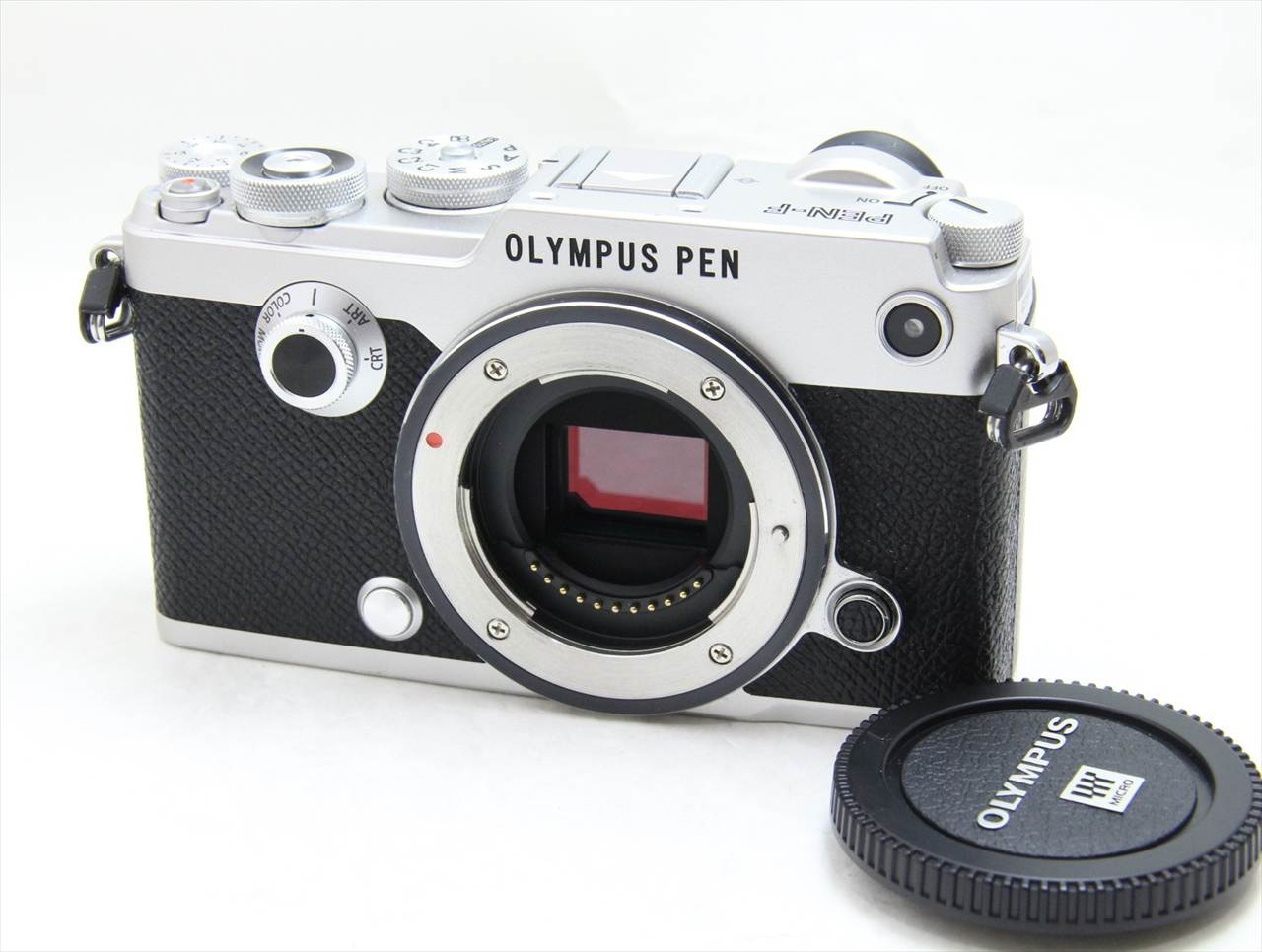 【中古】 オリンパス・OMシステム(olympus・OM SYSTEM) OLYMPUS PEN-F ボディ [シルバー]