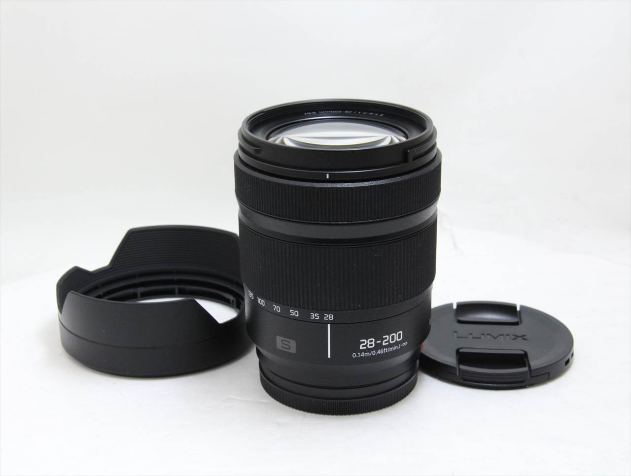 【中古】 パナソニック(panasonic) LUMIX S 28-200 mm F4-7.1 MACRO O.I.S. S-R2820