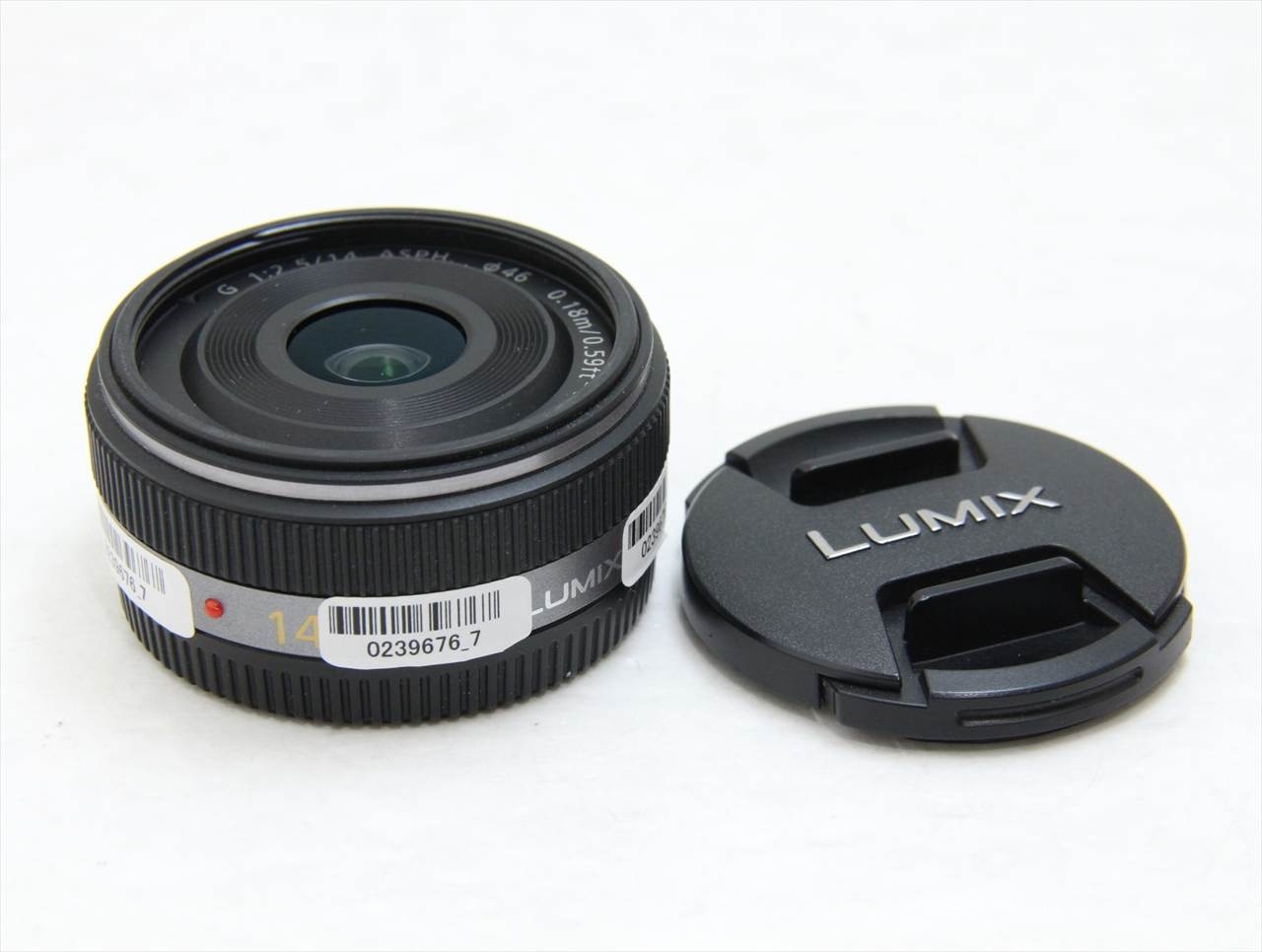 【中古】 パナソニック(panasonic) LUMIX G 14mm/F2.5 ASPH. H-H014