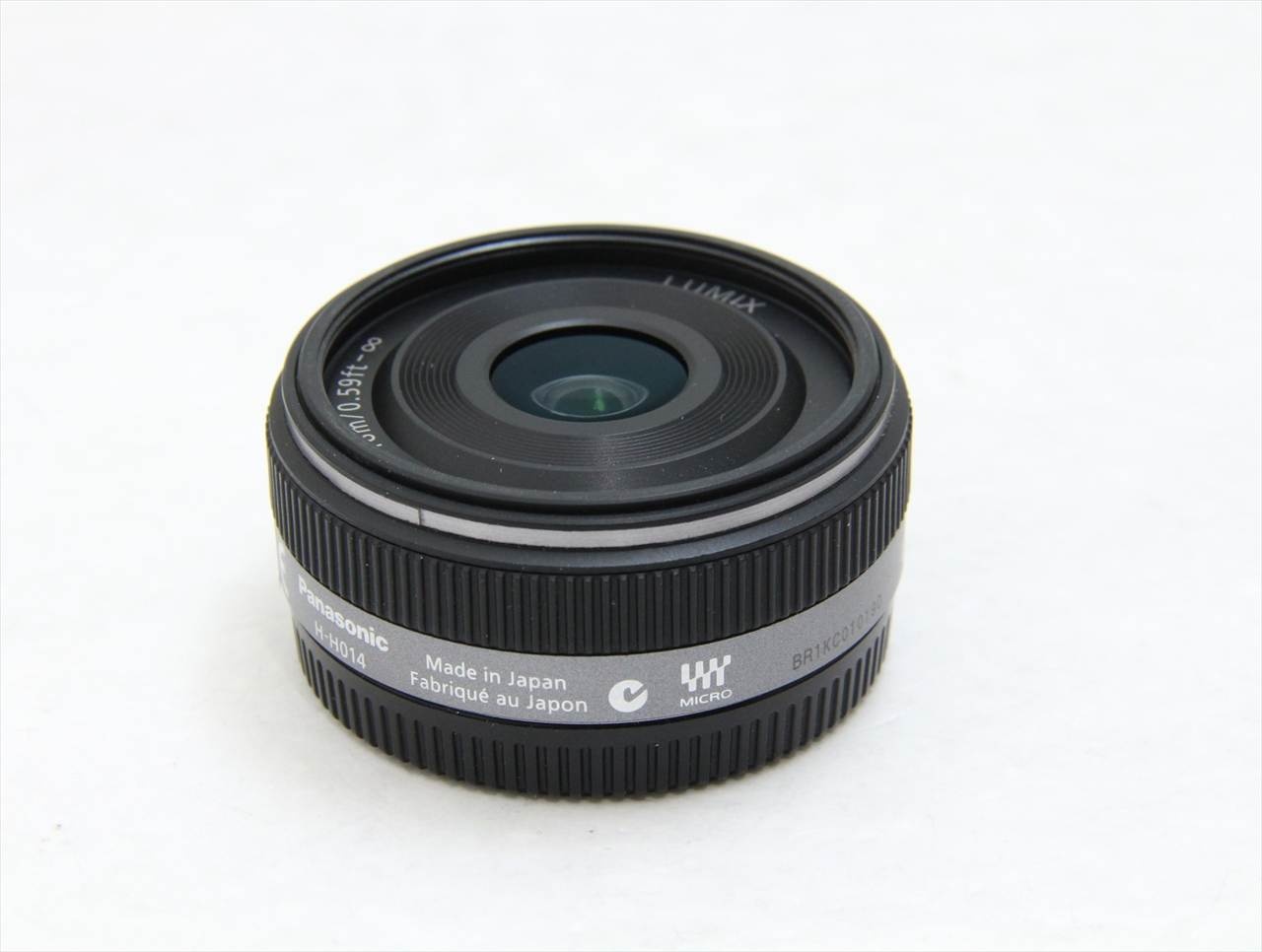 【中古】 パナソニック(panasonic) LUMIX G 14mm/F2.5 ASPH. H-H014
