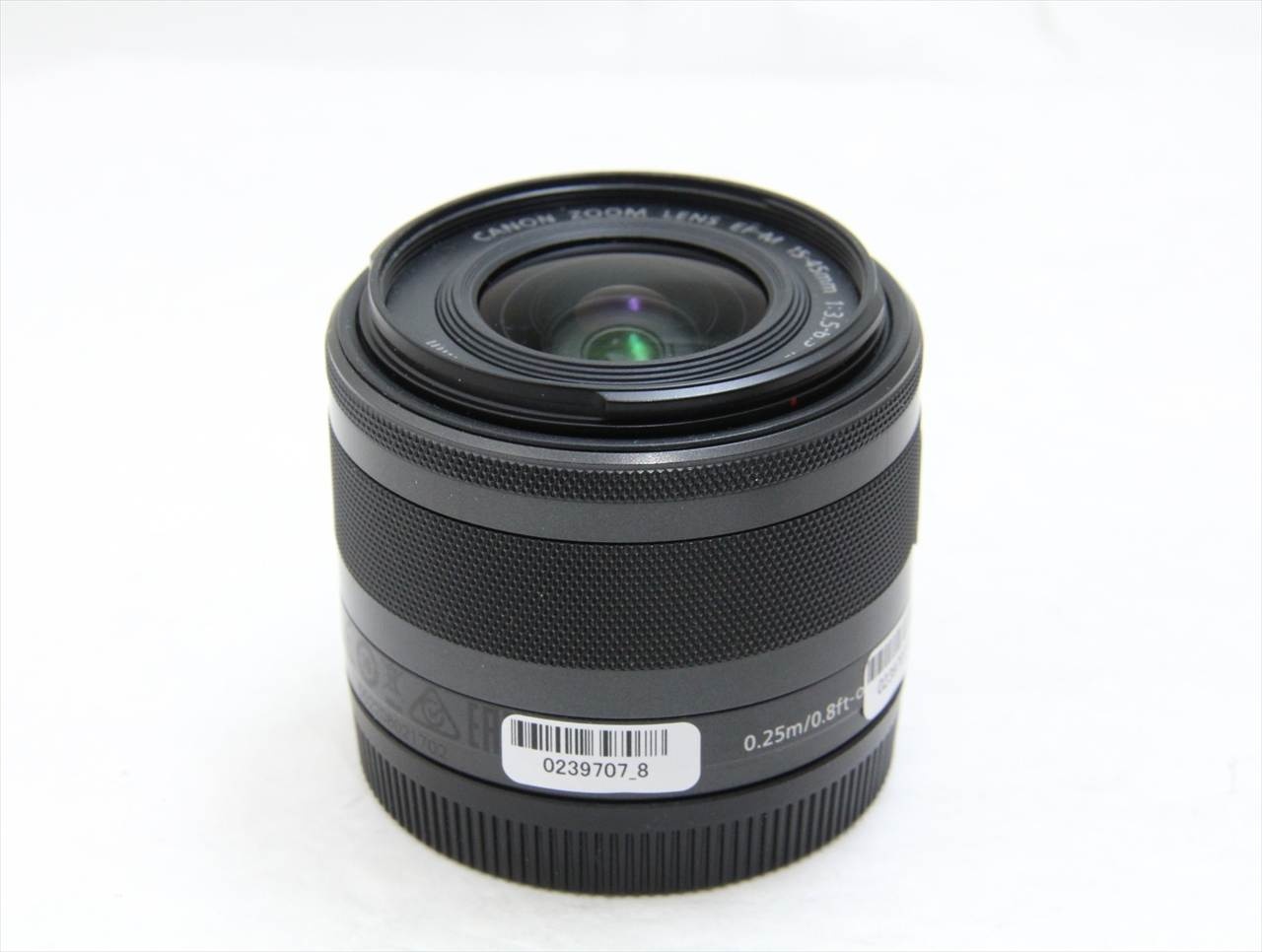 【中古】 キヤノン(canon) EF-M15-45mm F3.5-6.3 IS STM [ブラック]