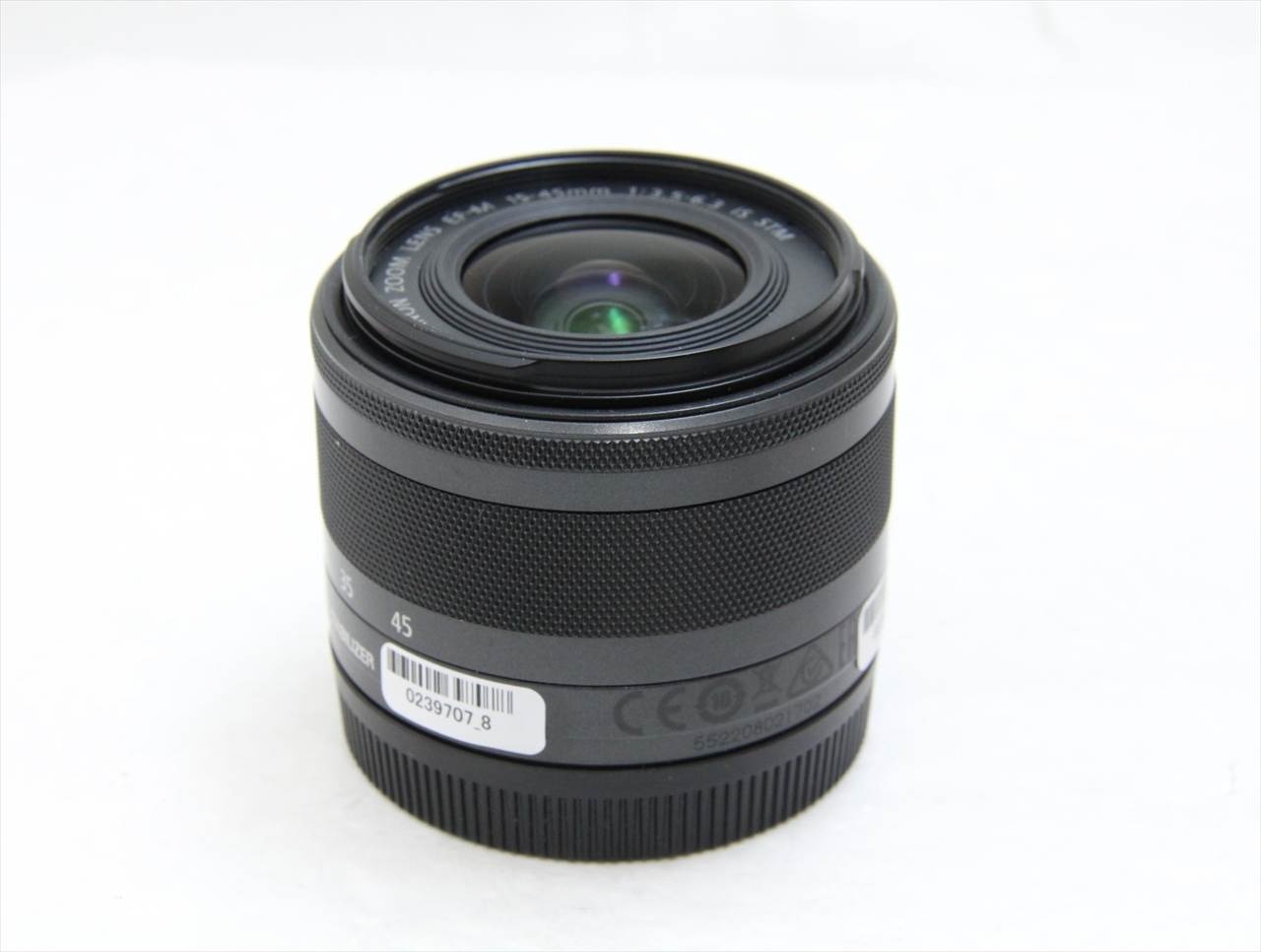 【中古】 キヤノン(canon) EF-M15-45mm F3.5-6.3 IS STM [ブラック]
