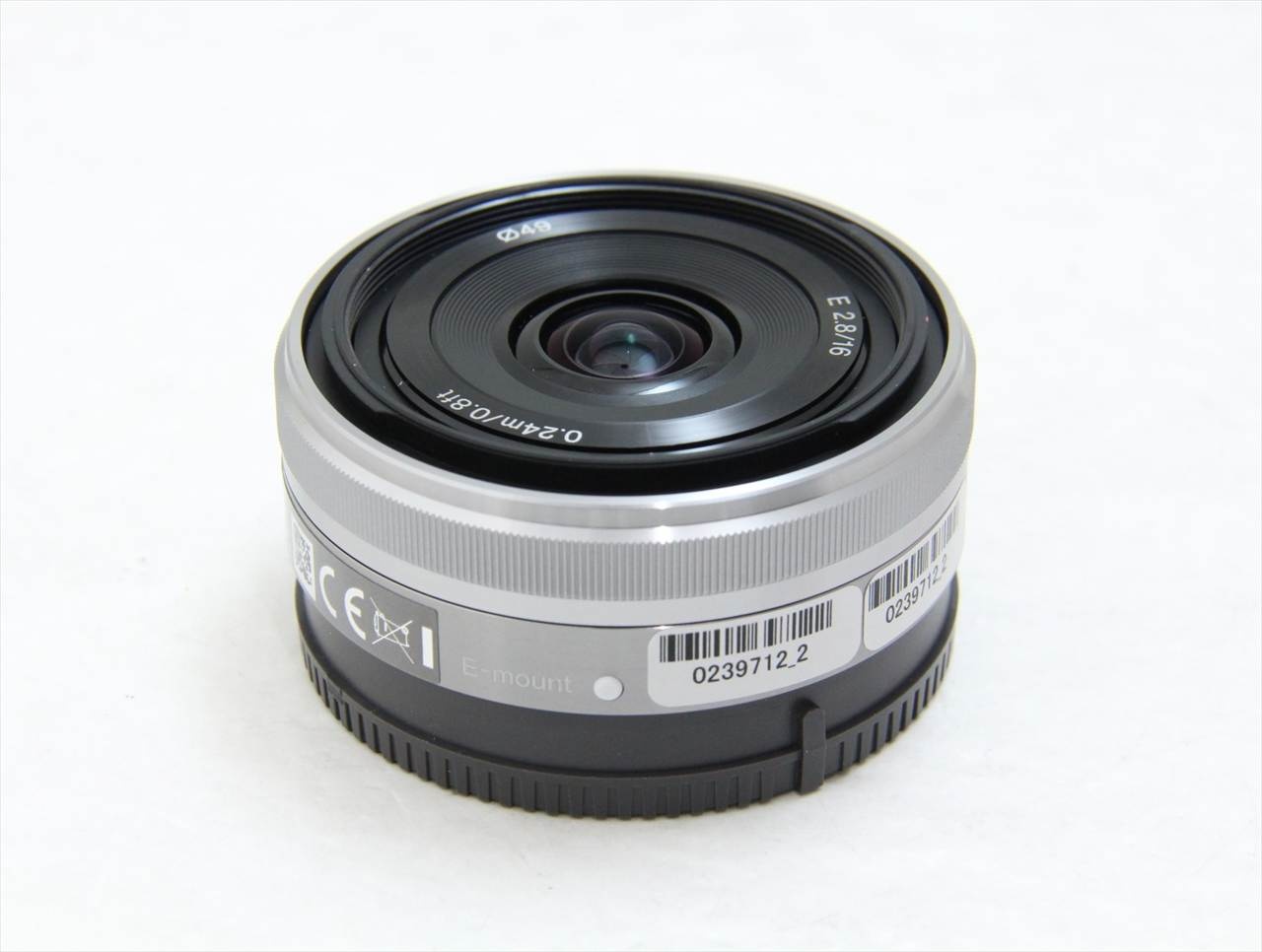 【中古】 ソニー(sony) E 16mm F2.8 SEL16F28