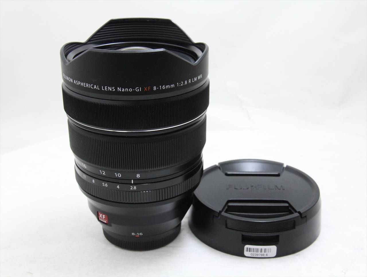 【中古】 富士フイルム(fujifilm) FUJINON XF8-16mm F2.8 R LM WR