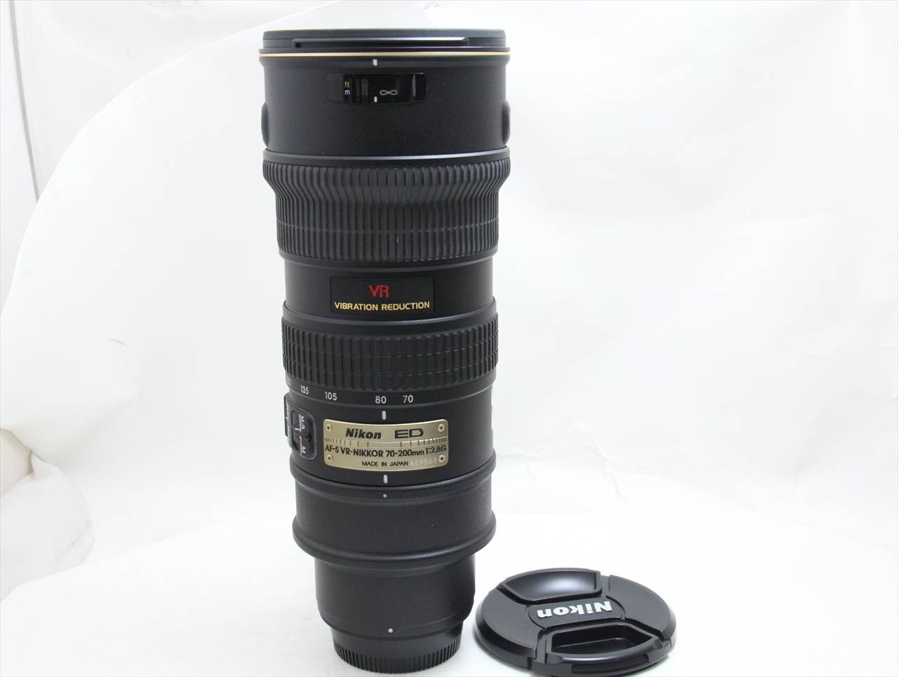 【中古】 ニコン(nikon) AF-S VR Zoom Nikkor ED 70-200mm F2.8G (ブラック)