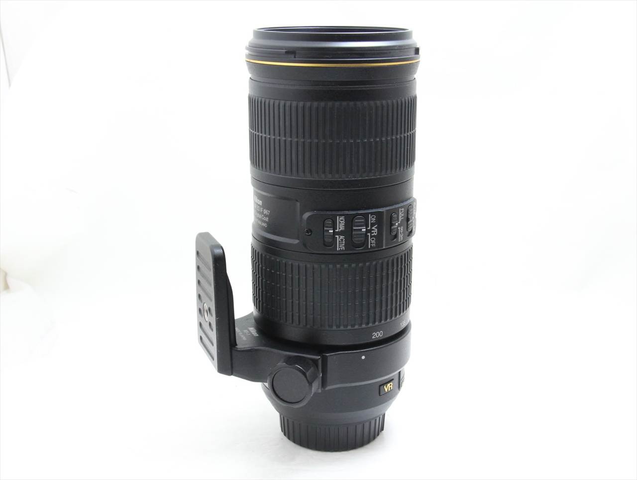 【中古】 ニコン(nikon) AF-S NIKKOR 70-200mm f/4G ED VR + 三脚座