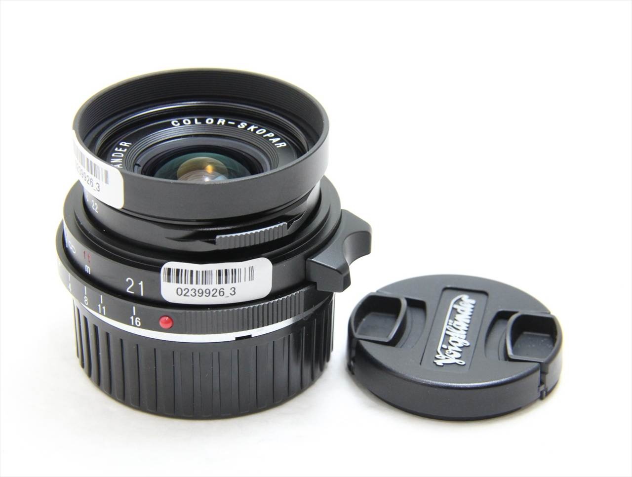 【中古】 コシナ(cosina) フォクトレンダー COLOR SKOPAR 21mm F4P [ブラック]