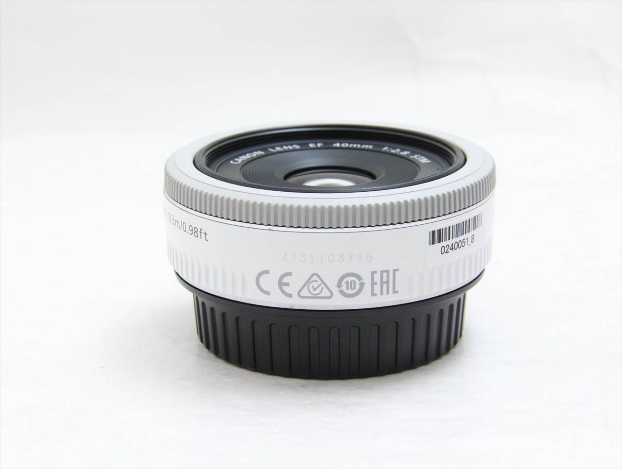 【中古】 キヤノン(canon) EF40mm F2.8 STM ホワイト