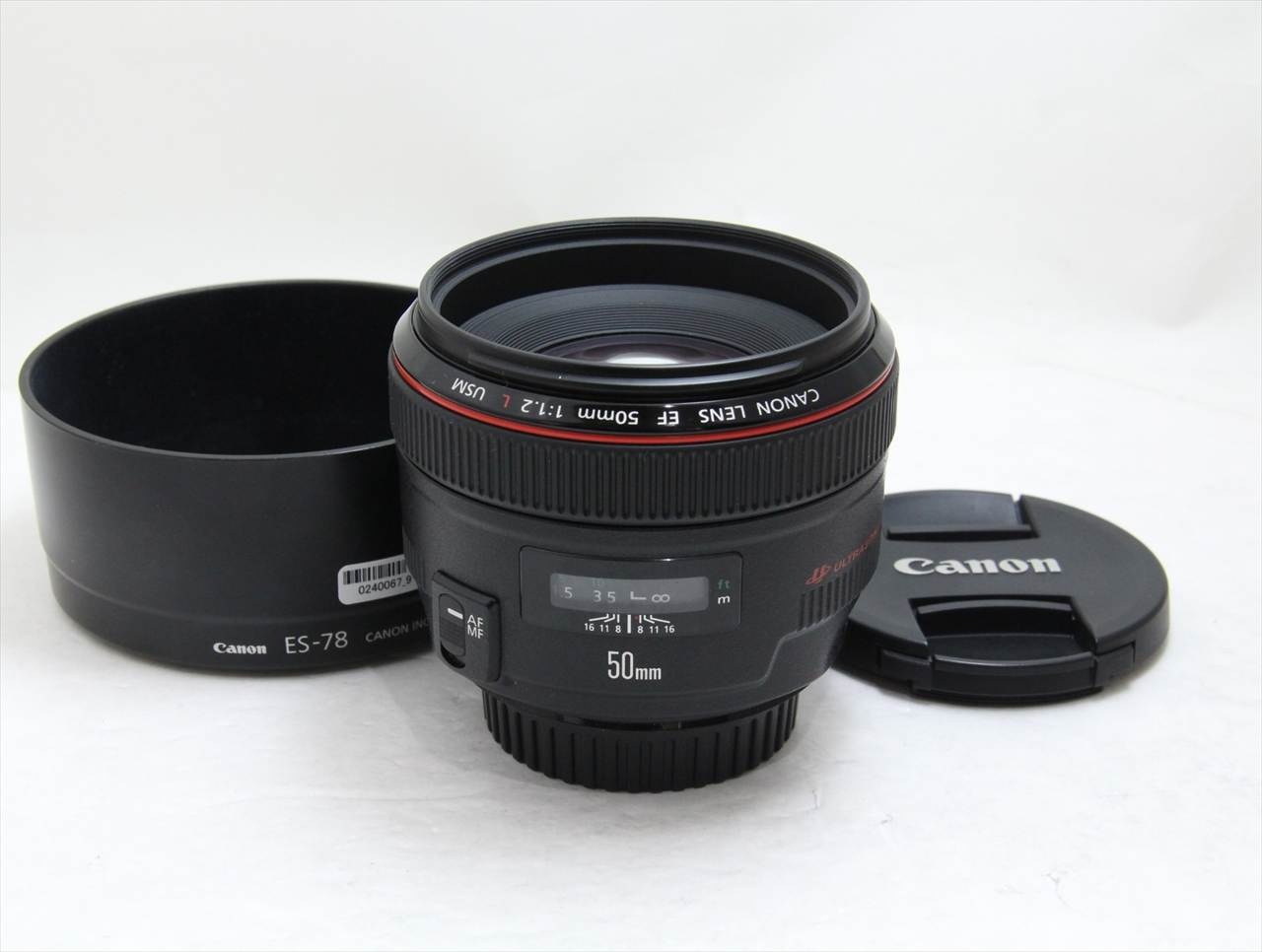 【中古】 キヤノン(canon) EF50mm F1.2L USM