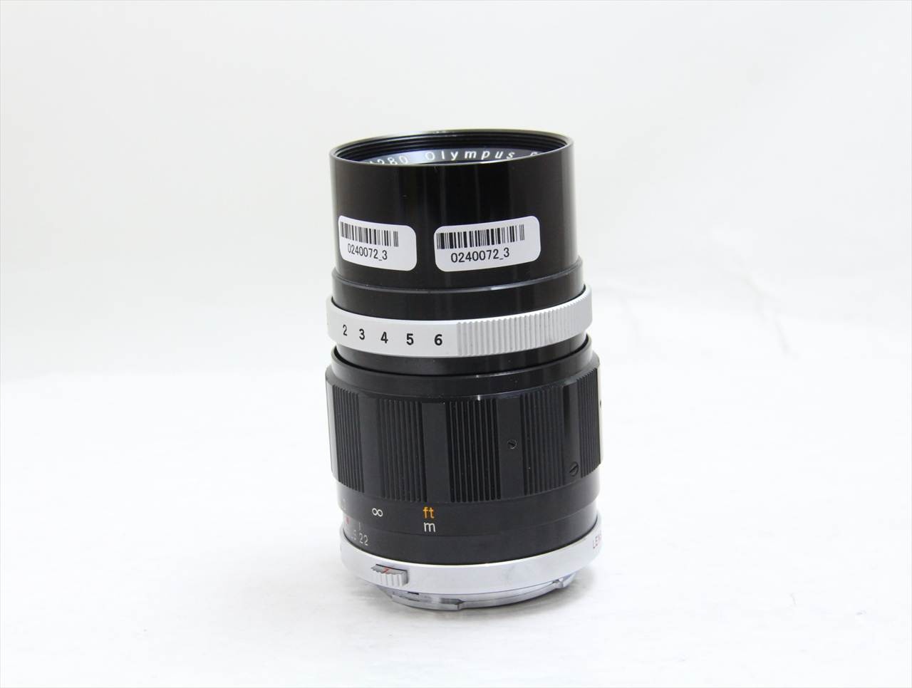【中古】 オリンパス・OMシステム(olympus・OM SYSTEM) E.Zuiko Auto-T 100mmF3.5（TTLナンバー）